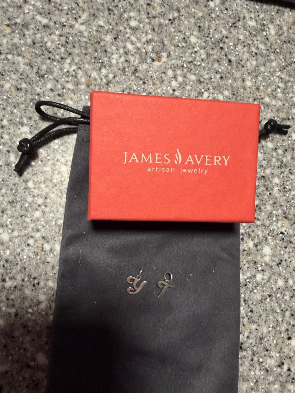 James Avery Sterling Silver Letters
